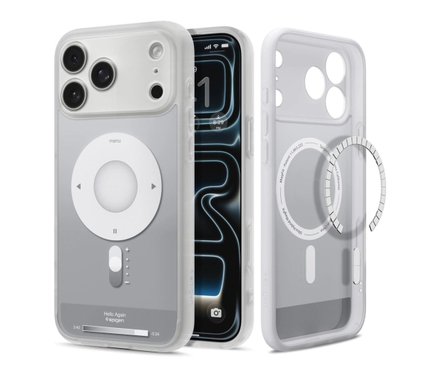 Spigen Ultra Hybrid MagSafe do iPhone 18 Pro/17 Pro (classic silver - 1586426 - zdjęcie 2